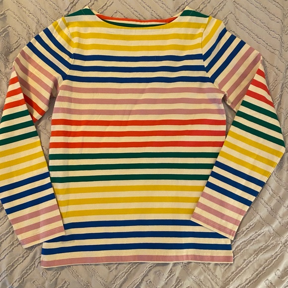 Mini Boden Other - Mini Boden Multicolor Striped Kids Shirt size 9-10